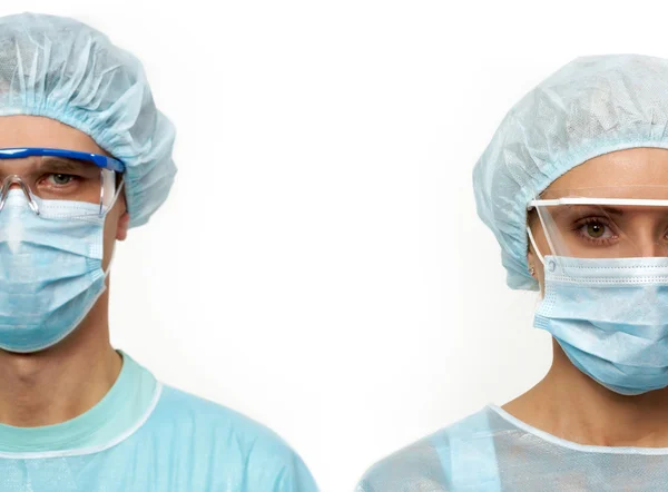 Två kirurger — Stockfoto