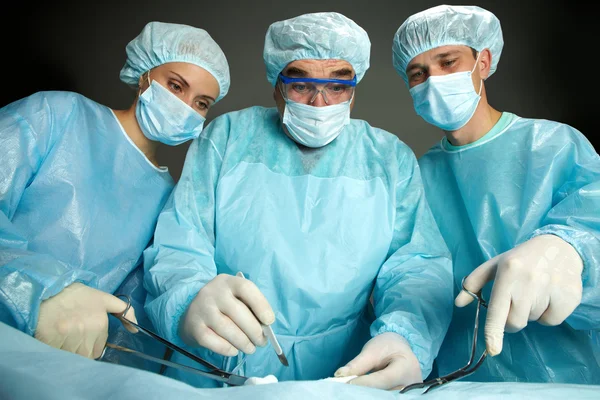 Zaskoczony chirurgów — Zdjęcie stockowe