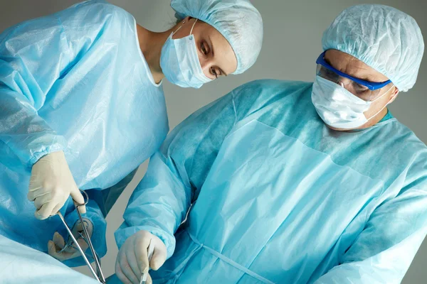 Team of surgeons — Stock Photo, Image