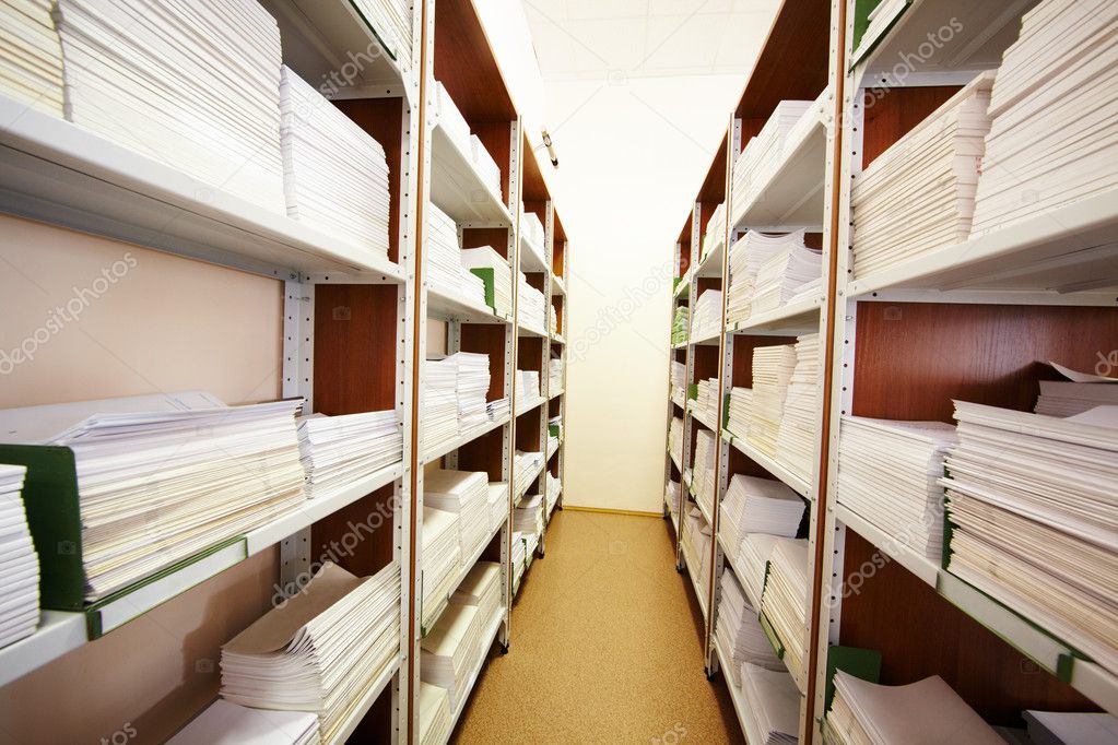 Bookshelves Stock Photo by ©pressmaster 11335036