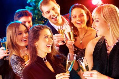 New year - party clipart