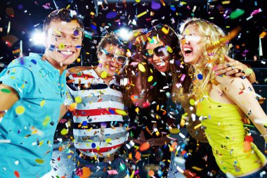 Party excitement clipart