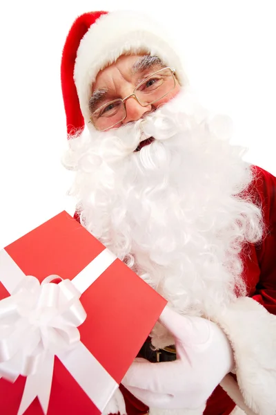 Santa s giftbox — Stock fotografie