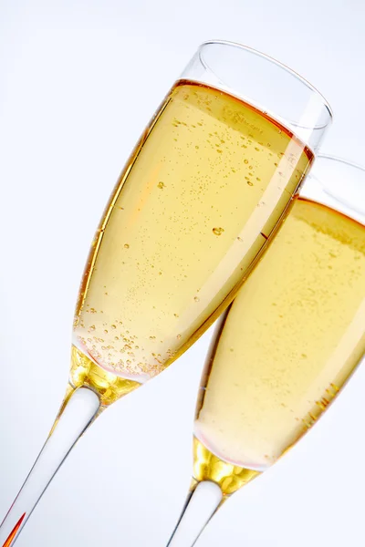 Copos com champanhe — Fotografia de Stock