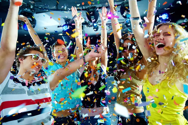 Clubbers divertirse —  Fotos de Stock