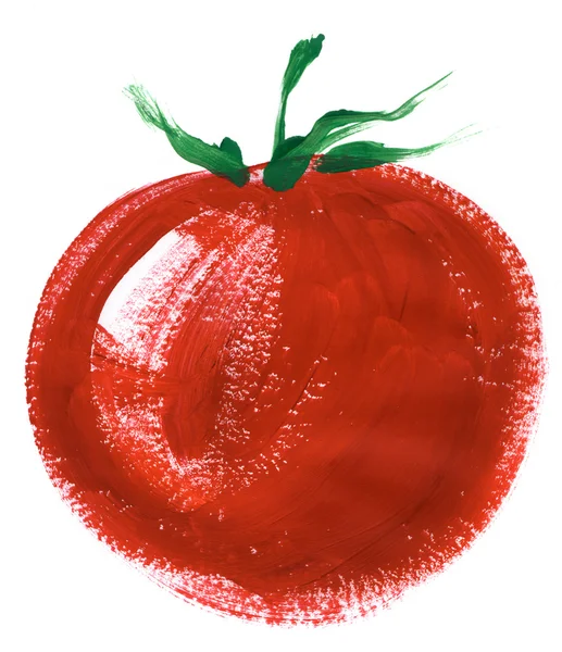 Velké rajče — Stock fotografie