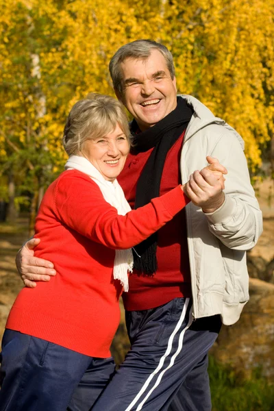 Aged couple — Stock Photo, Image