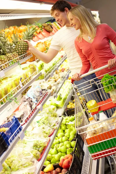 Shopping fruit — Stock Photo, Image