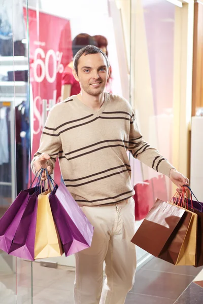 Happy shopper — Stock Photo, Image