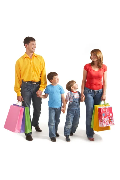 After shopping — Stock Photo, Image