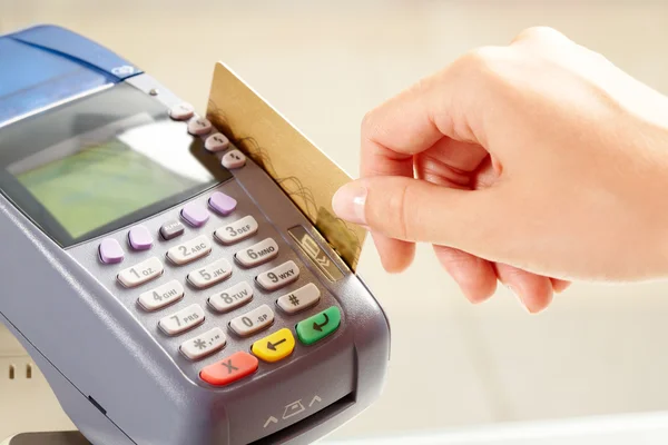 Card payment — Stock Photo, Image
