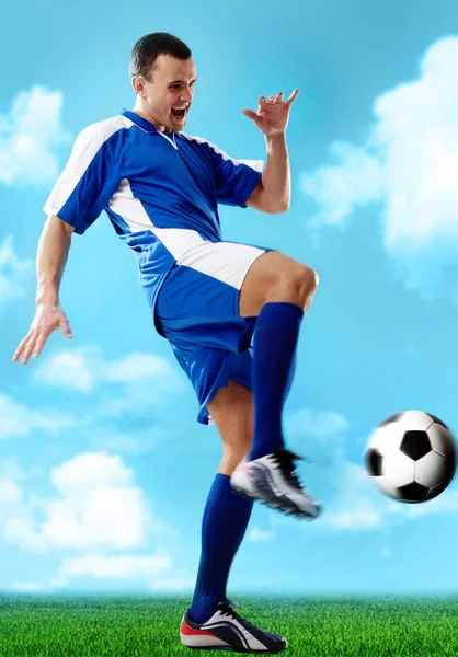Futbol oyuncusu — Stok fotoğraf