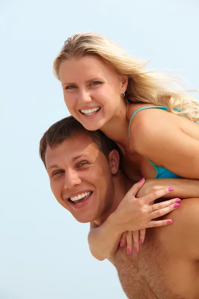 Couple on vacation — Stock Photo, Image