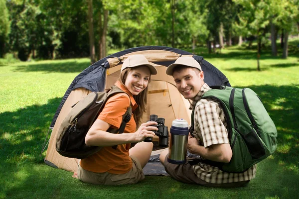 Campers — Stock Photo, Image
