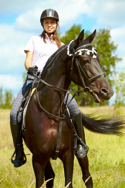 Horse riding — Stock Photo, Image
