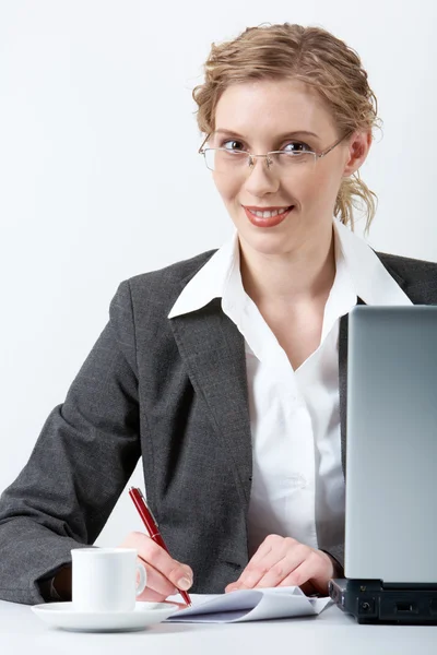 Businesswoman working — Stock Photo, Image