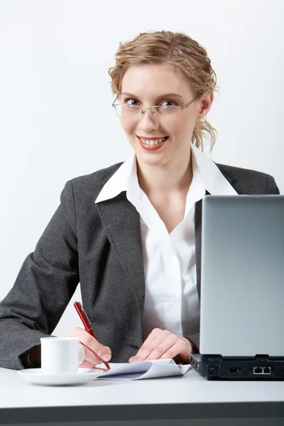 Busy employer — Stock Photo, Image