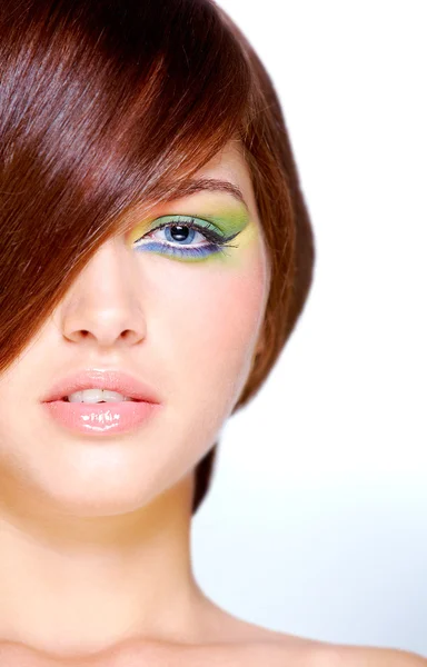 Eye makeup Stock Image