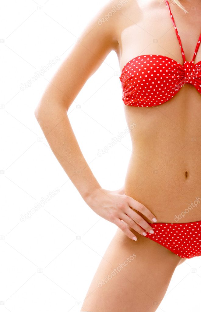 Female in bikini
