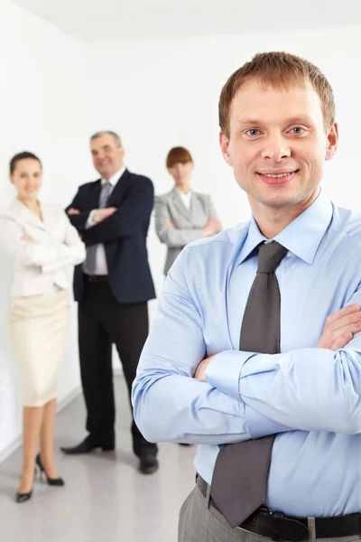 Male leader — Stock Photo, Image