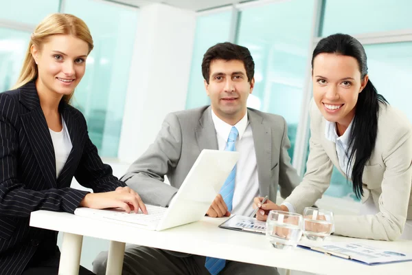 Partners at work — Stock Photo, Image