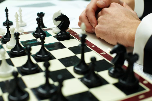 Šachové figury — Stock fotografie