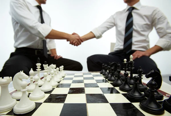 Ready to play chess — Stock Photo, Image