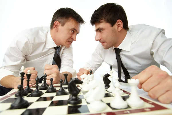Angry rivals — Stock Photo, Image