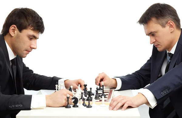 物思いにふけるチェスの駒 — ストック写真