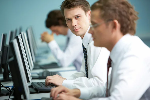 Ideal office worker — Stock Photo, Image