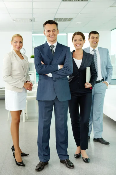 Group of managers — Stock Photo, Image