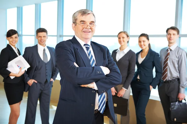 stock image Experienced leader