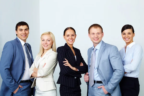 Vänliga företag team — Stockfoto