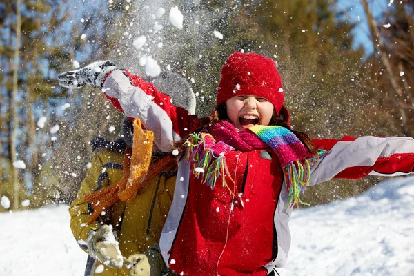 Winter joy — Stock Photo, Image