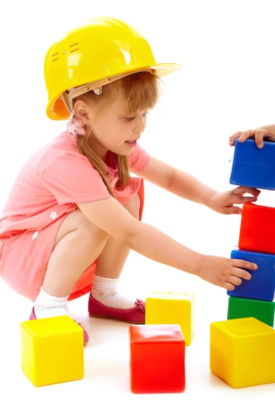 Young constructor — Stock Photo, Image