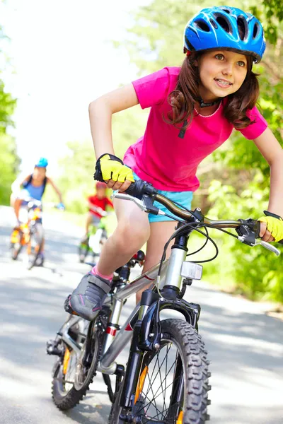 El ciclista más rápido — Foto de Stock