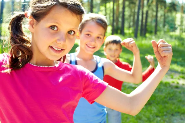 Strong children — Stock Photo, Image