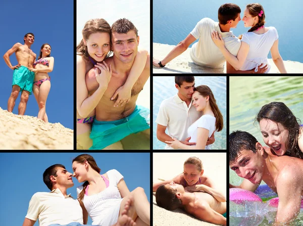 Collage romántico —  Fotos de Stock