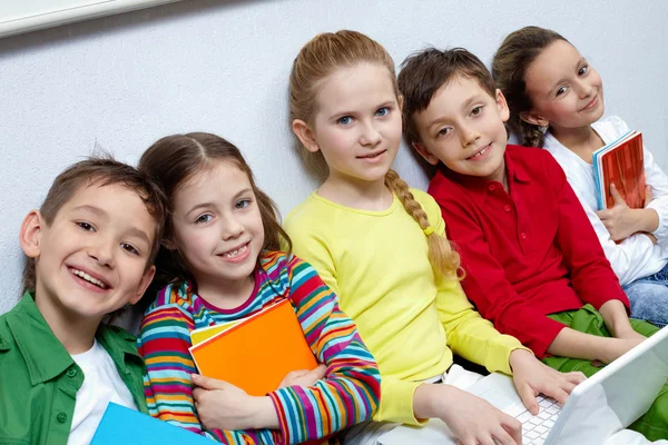 Several pupils — Stock Photo, Image