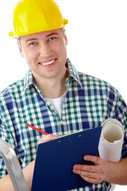 Conscientious foreman clipart