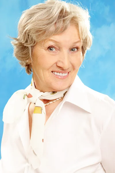 Aged woman — Stock Photo, Image