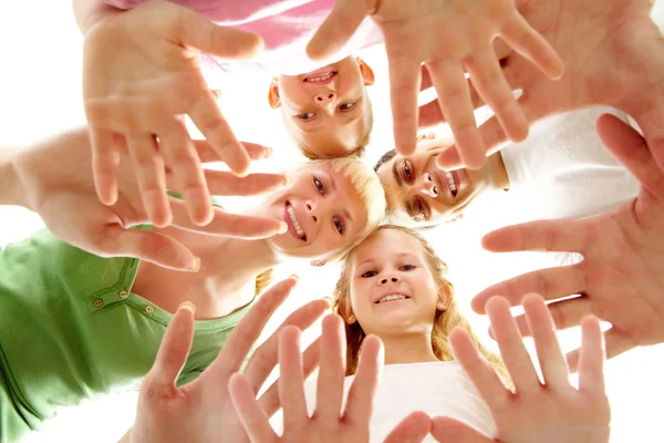 Showing hands — Stock Photo, Image