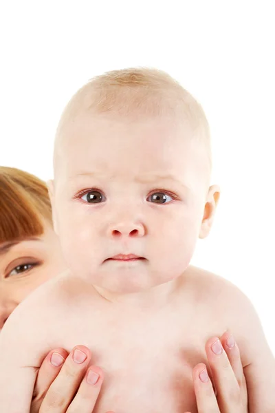 Sujetando bebé —  Fotos de Stock