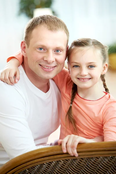 Baba ve kızı — Stok fotoğraf