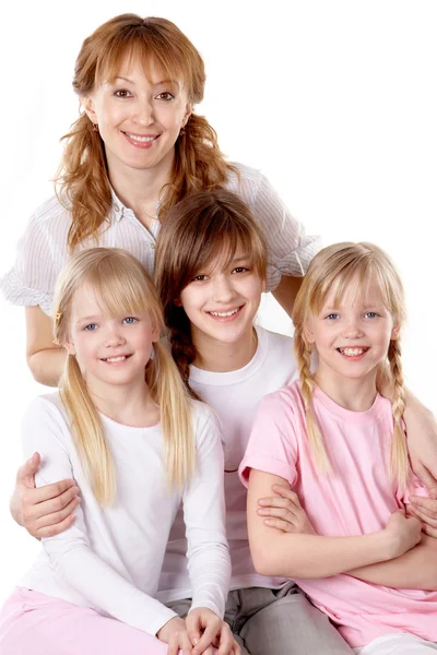 Kvinnliga familj — Stockfoto