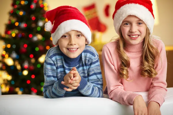 CHRISTMAS kinderen — Stockfoto