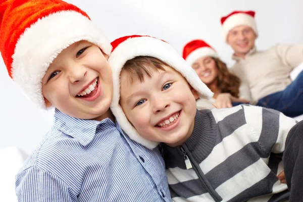 Babbo Natale ridente — Foto Stock