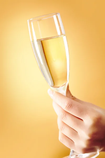 Flute of champagne — Stock Photo, Image