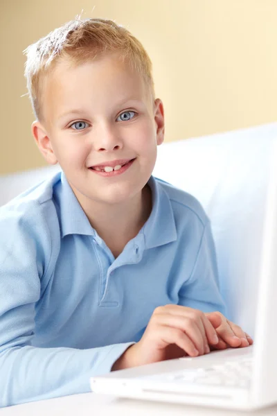 Clever boy — Stock Photo, Image