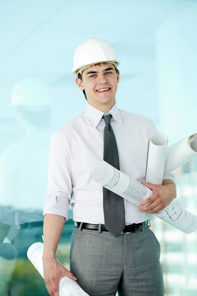 Architect in office — Stock Photo, Image